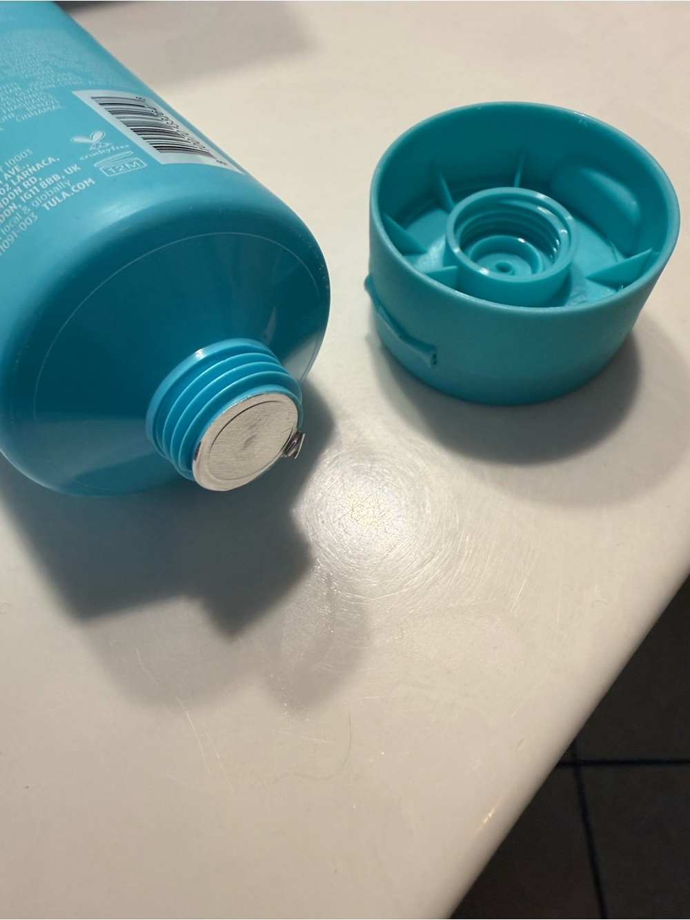 TULA The Cult Classic Purifying Face Cleanser Teal Full Size 4.2 oz Sealed - Picture 3 of 4